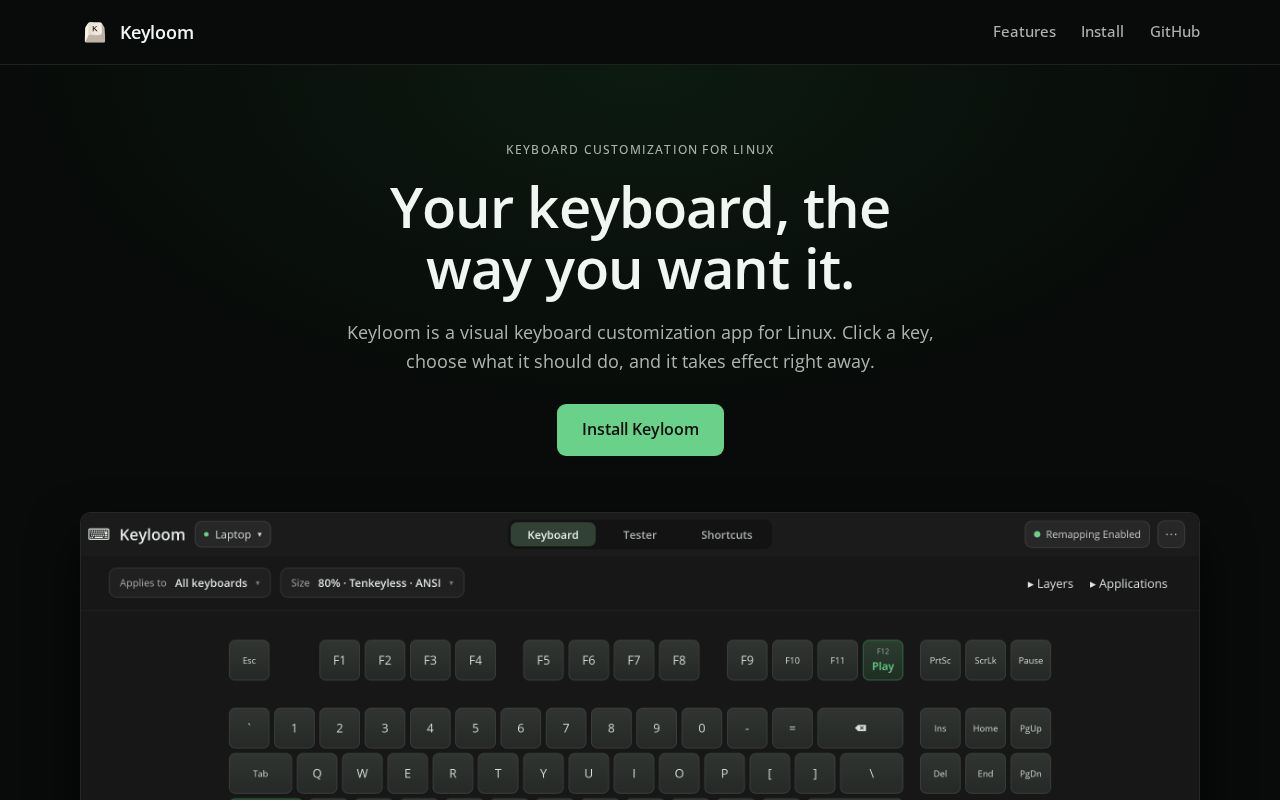 Preview of Keyloom
