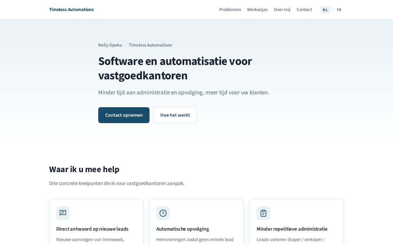 Preview of Timeless Automations Github Io