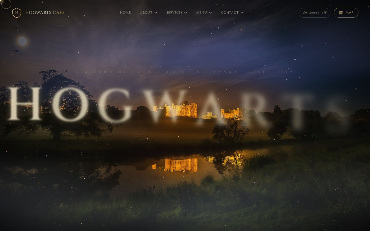 Preview of Hogwarts Cafe Demo