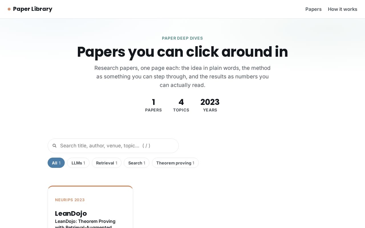 Preview of Paper Library