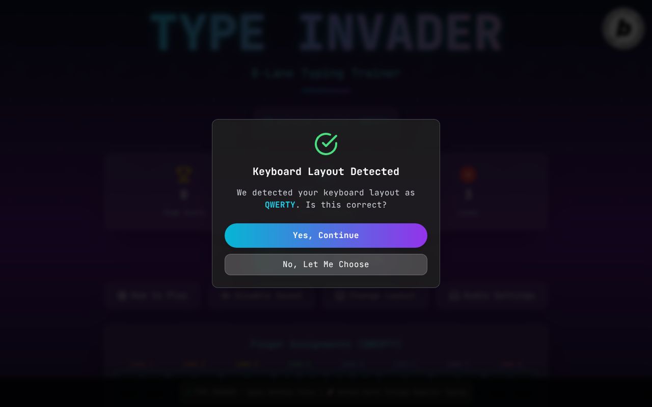 Preview of TYPE INVADER