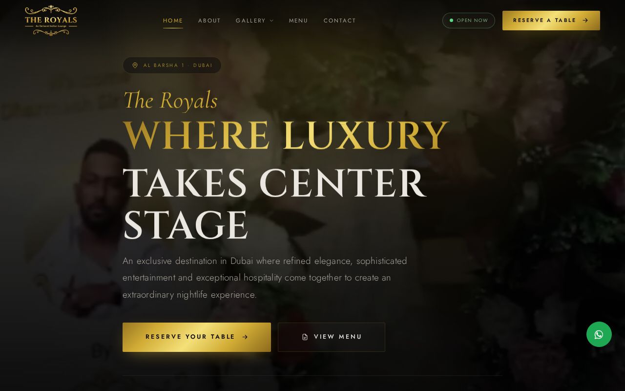 Preview of Website for The Kings