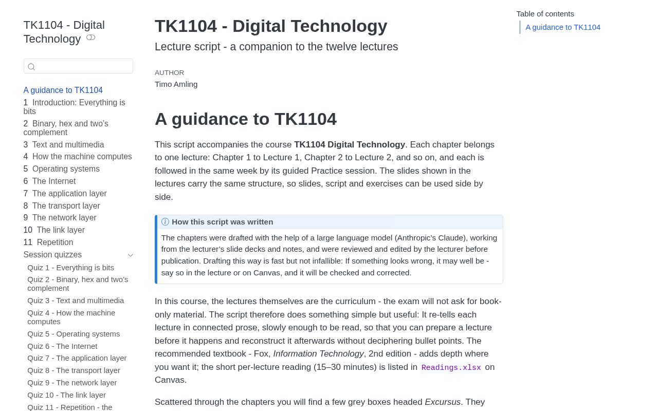 Preview of TK1104