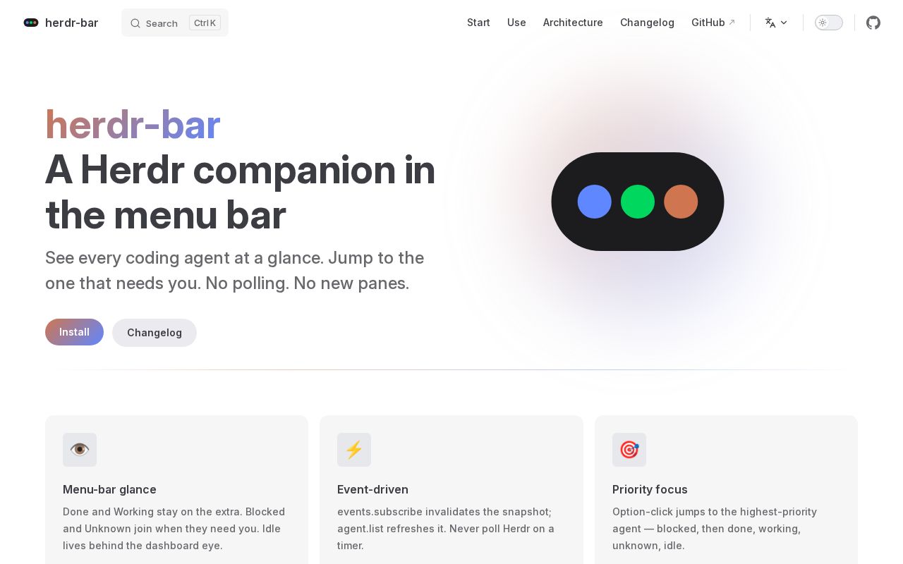 Preview of herdr-bar