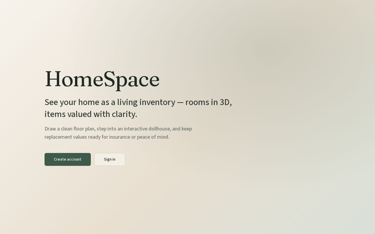 Preview of HomeSpace