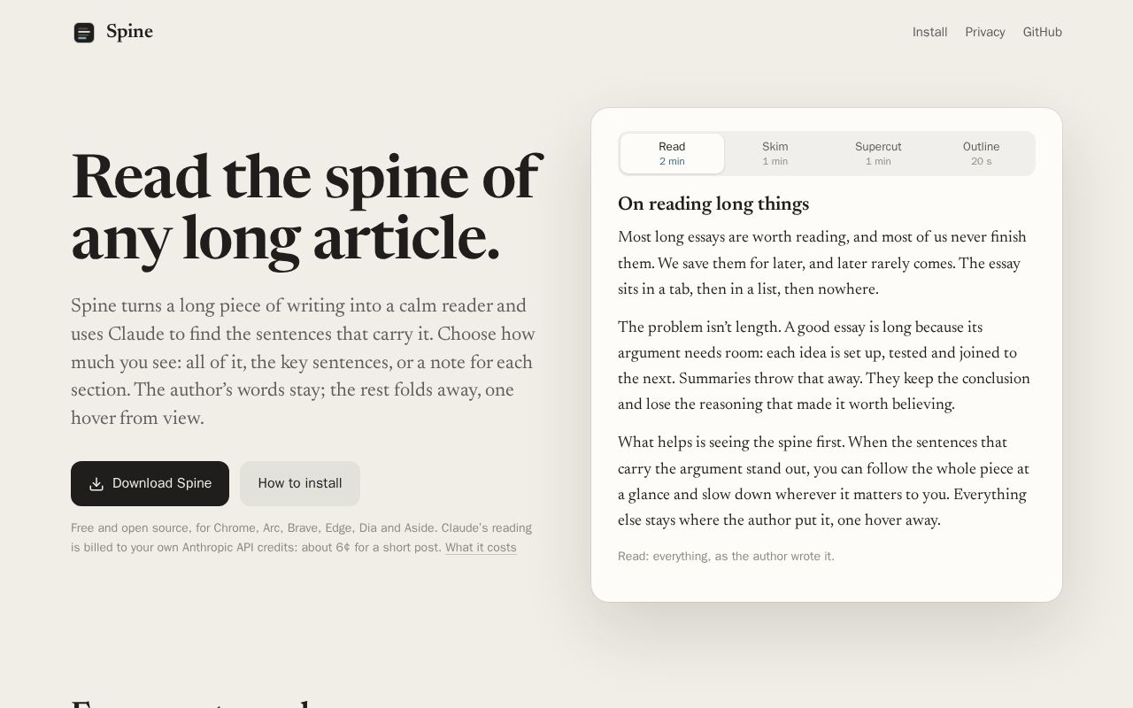 Preview of Spine