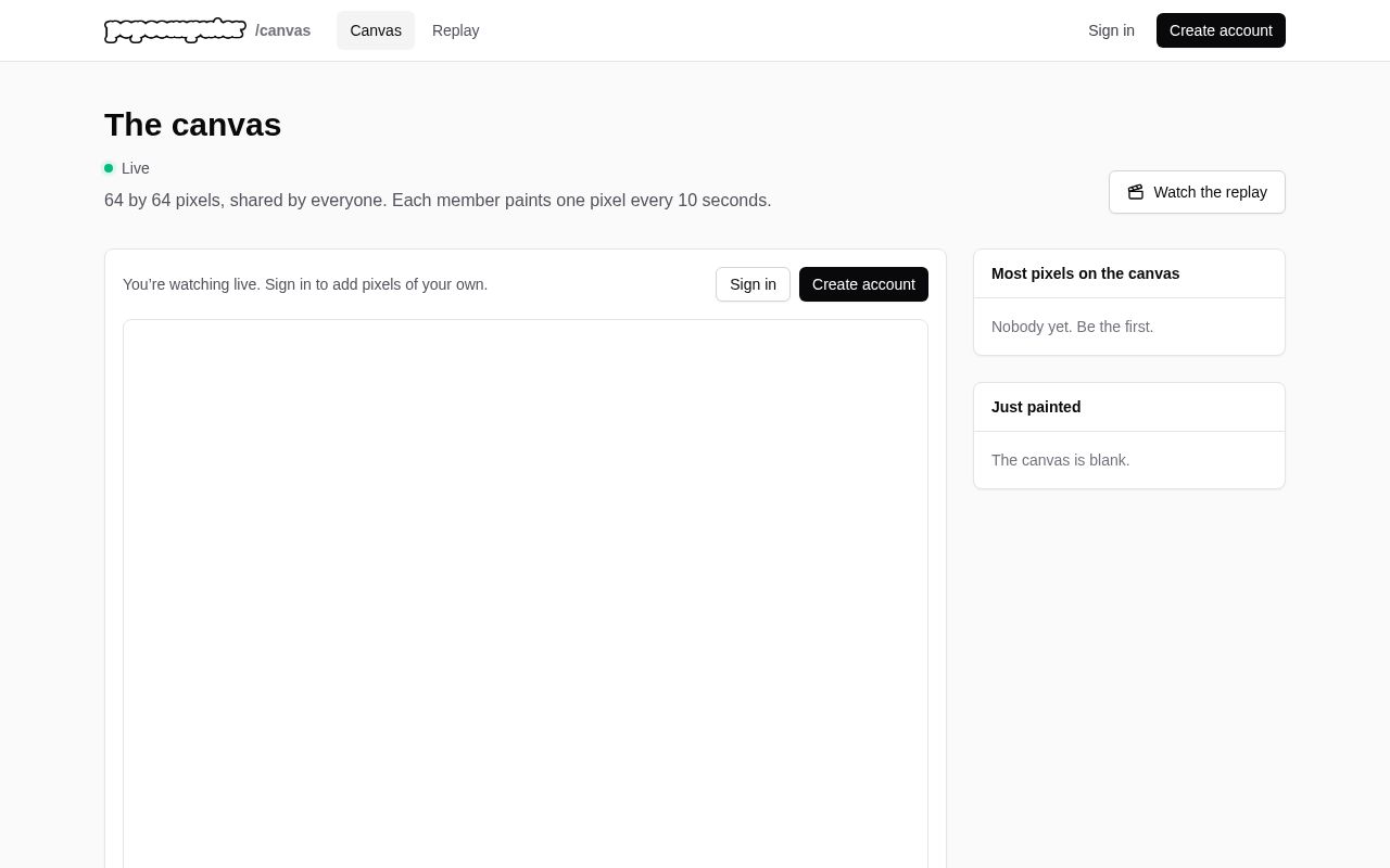 Preview of Popcomputer Web Canvas