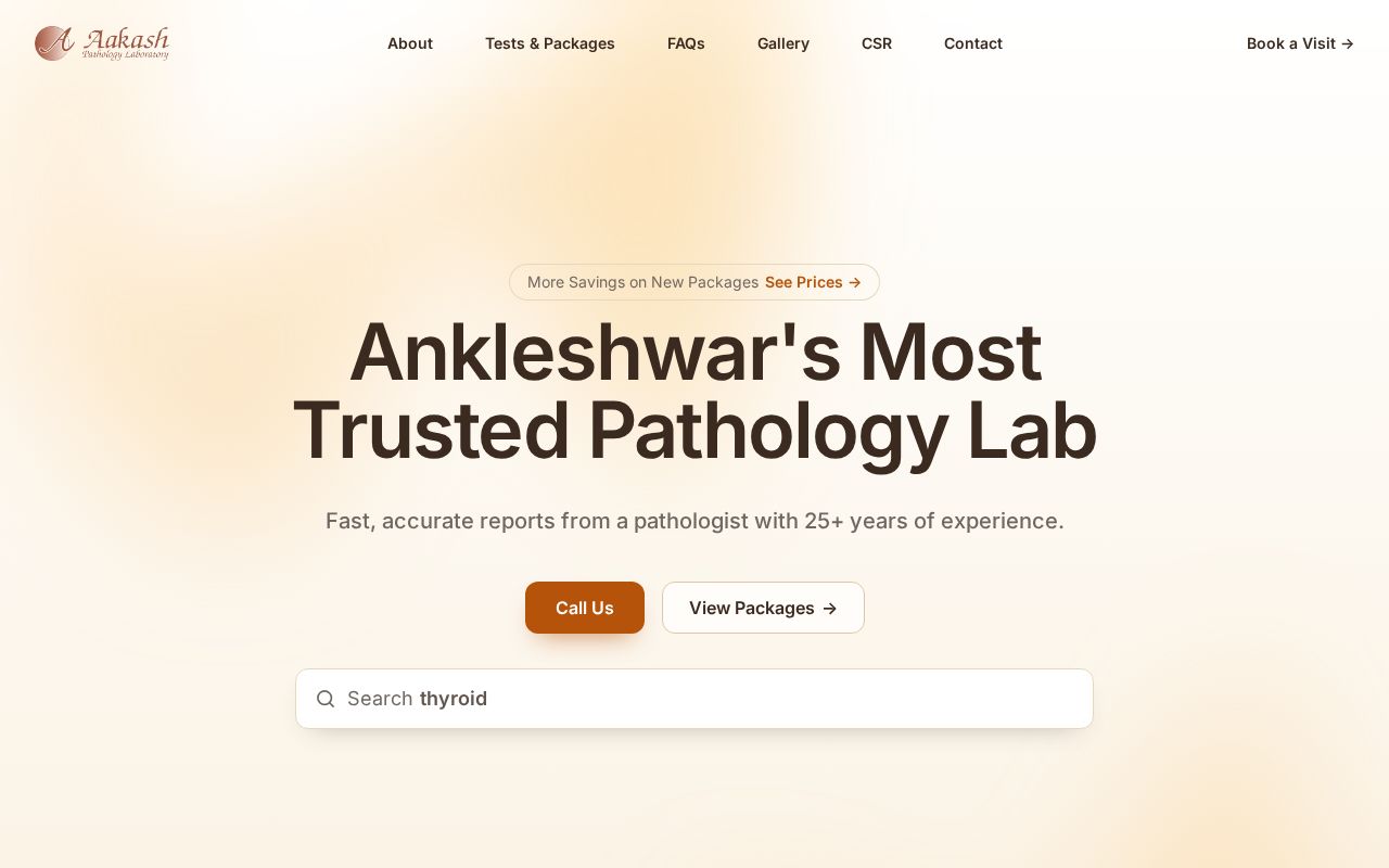 Preview of Aakash Pathology Laboratory