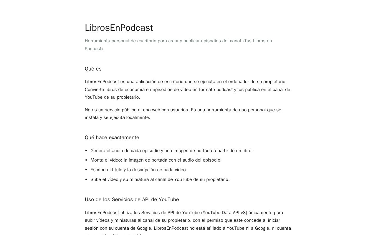 Preview of Librosenpodcast