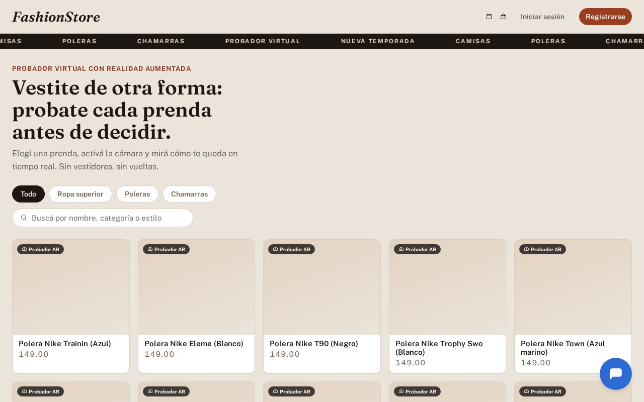 Preview of Tienda Ropa