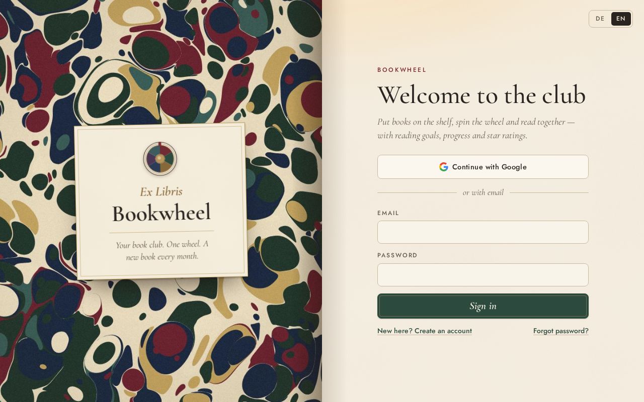 Preview of Bookwheel