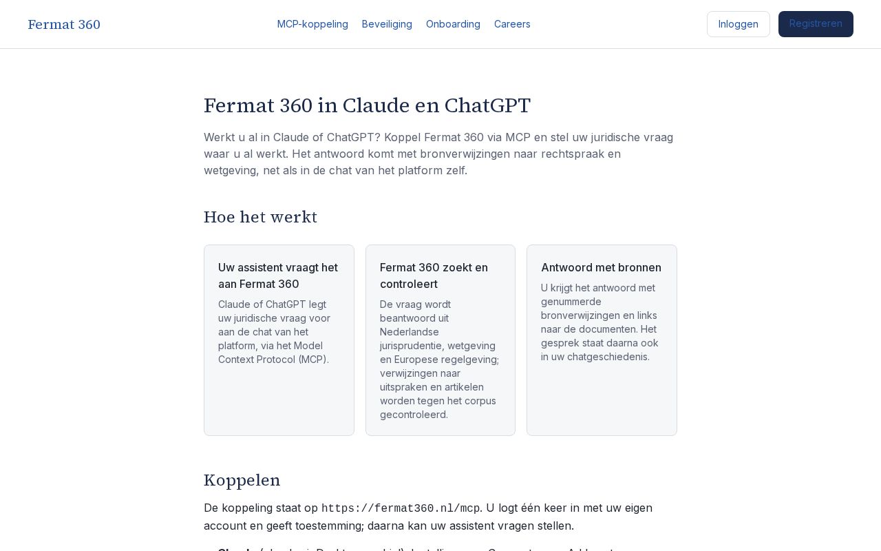 Preview of Fermat360 Mcp