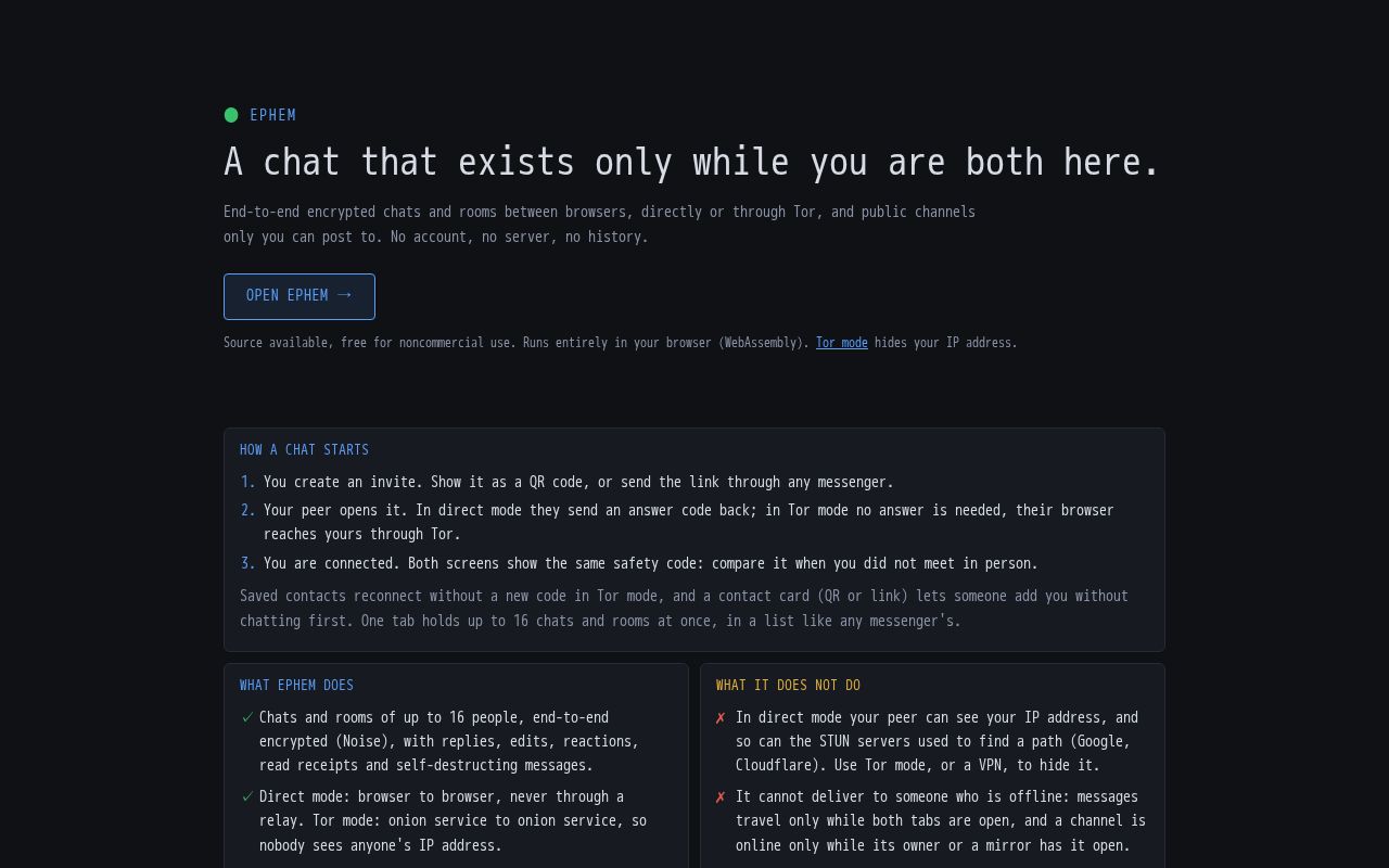 Preview of Ephem