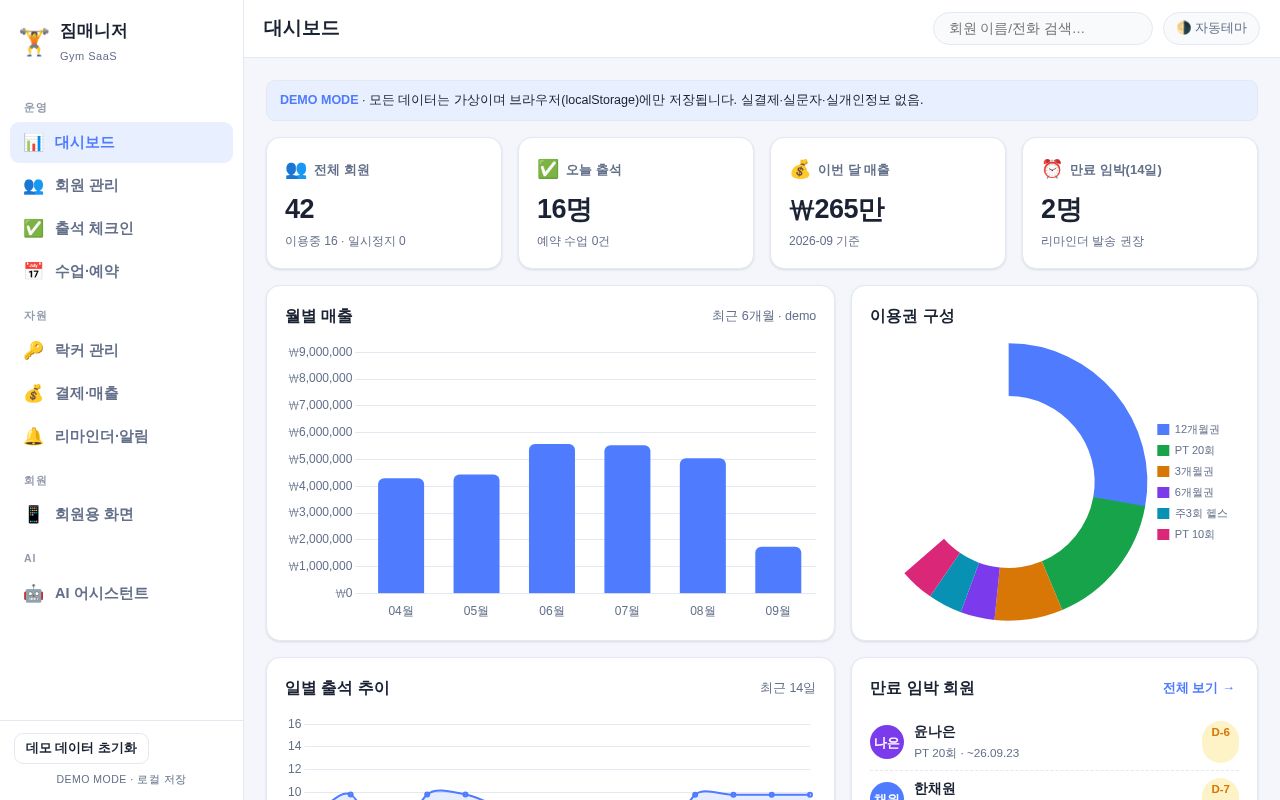 Preview of Gym Management Saas