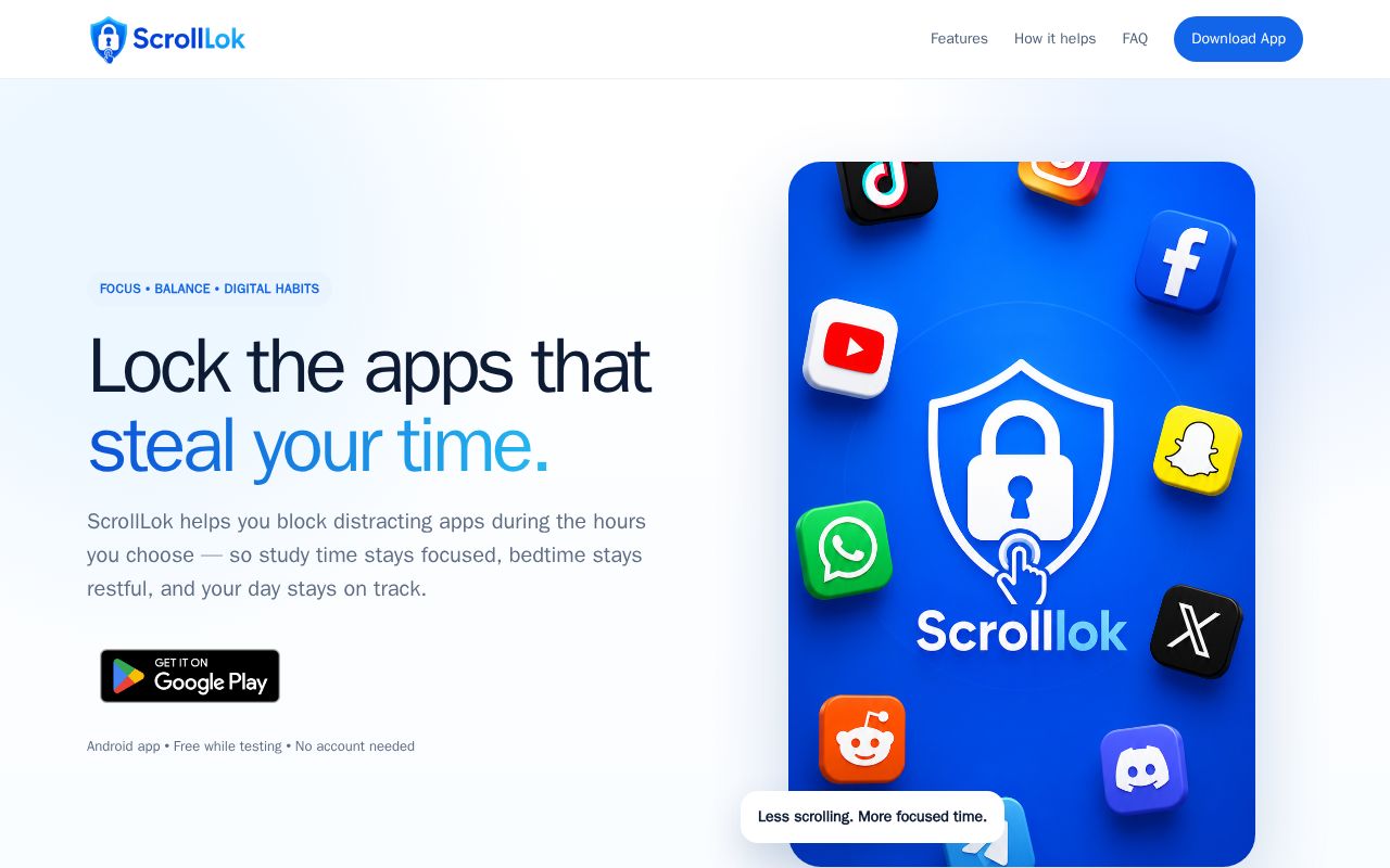 Preview of ScrollLok