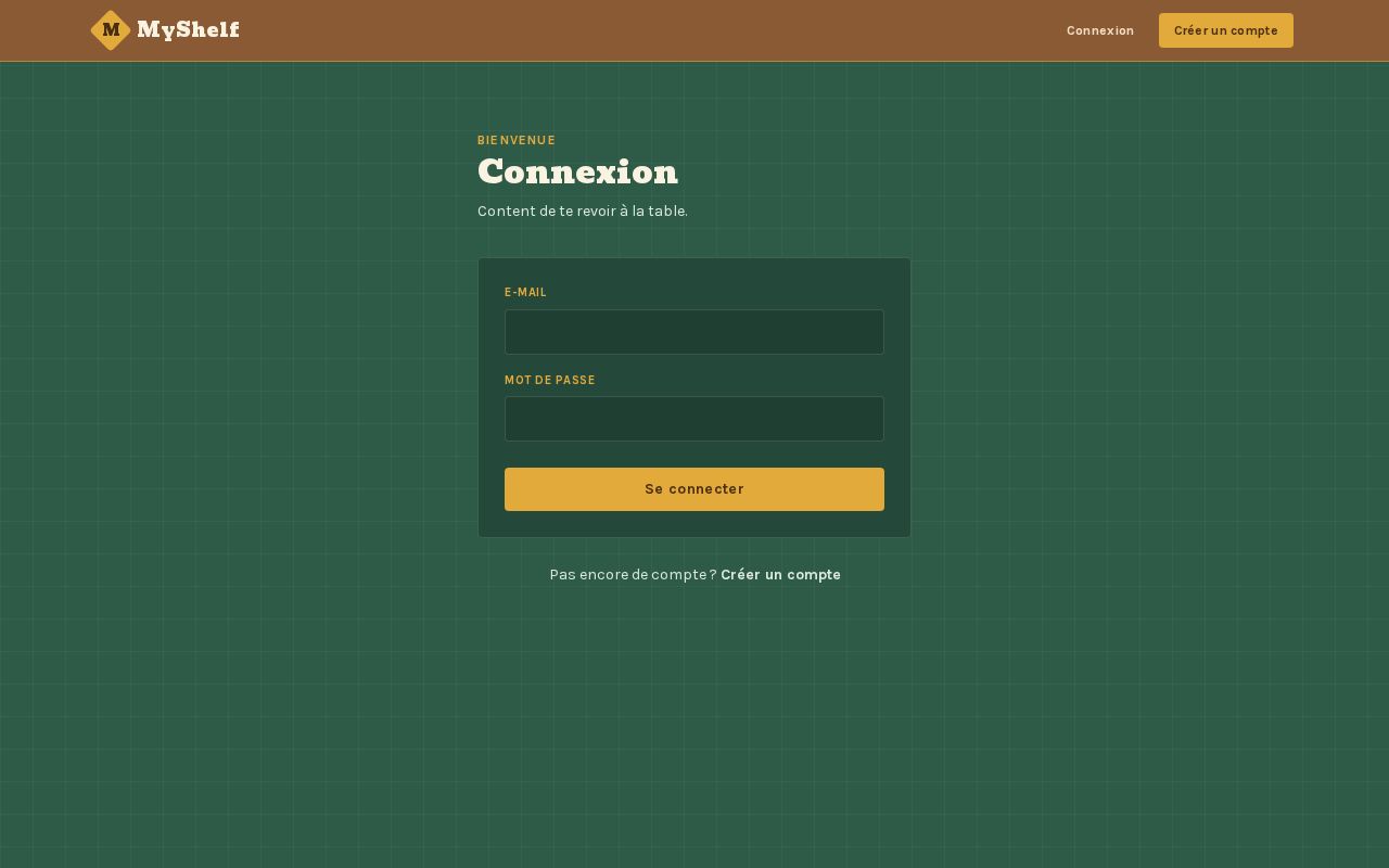 Preview of MyShelf