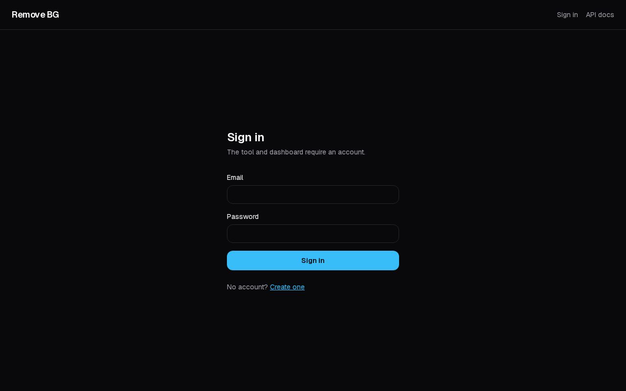 Preview of High-quality background removal — Next.js UI + FastAPI BiRefNet API