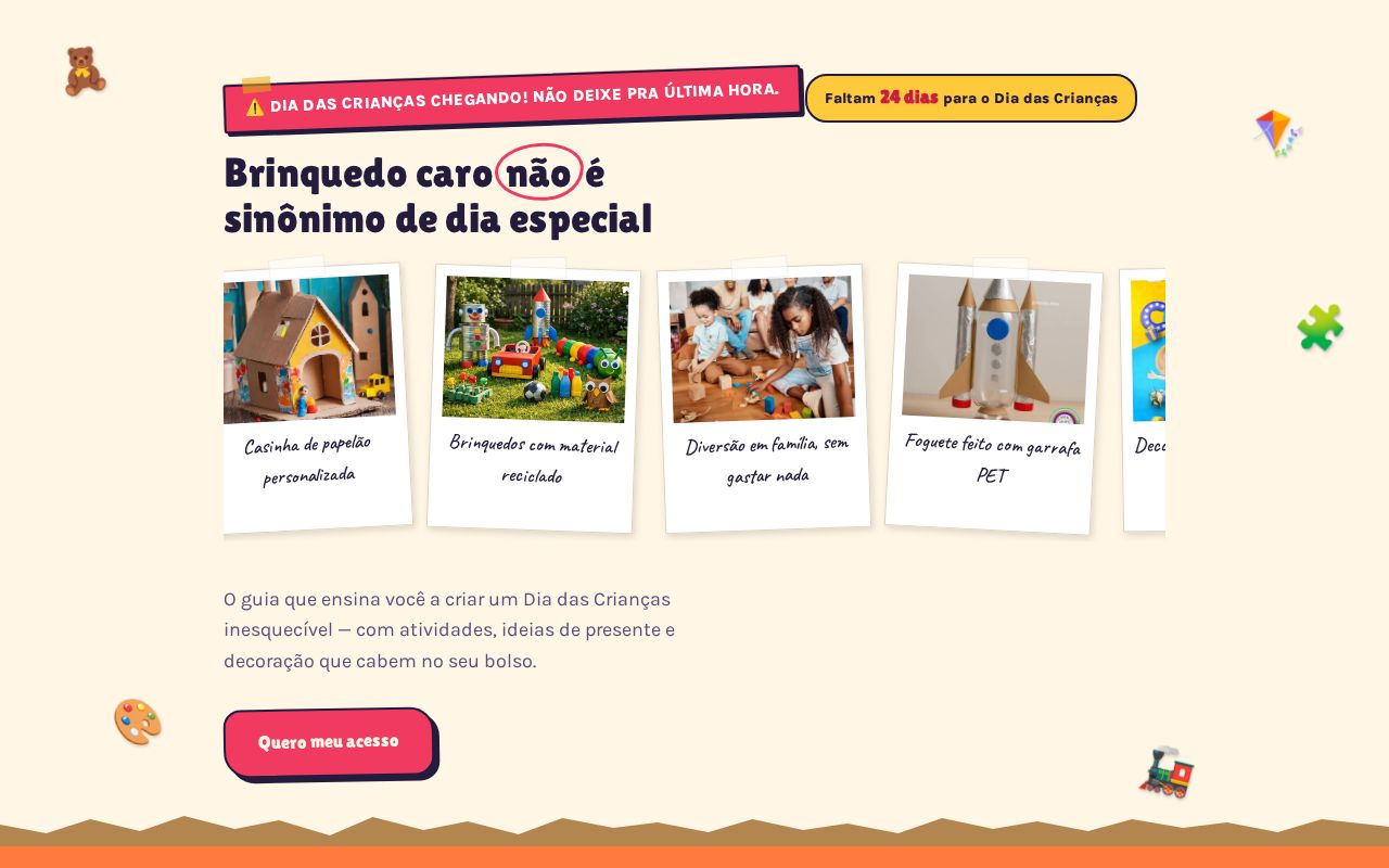 Preview of Dia Das Criancas Criativo