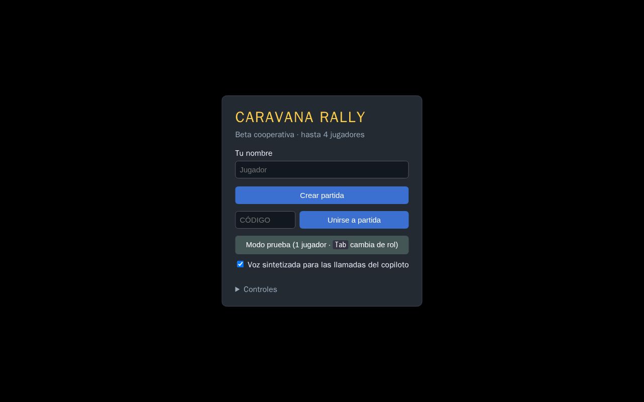 Preview of Caravana Rally
