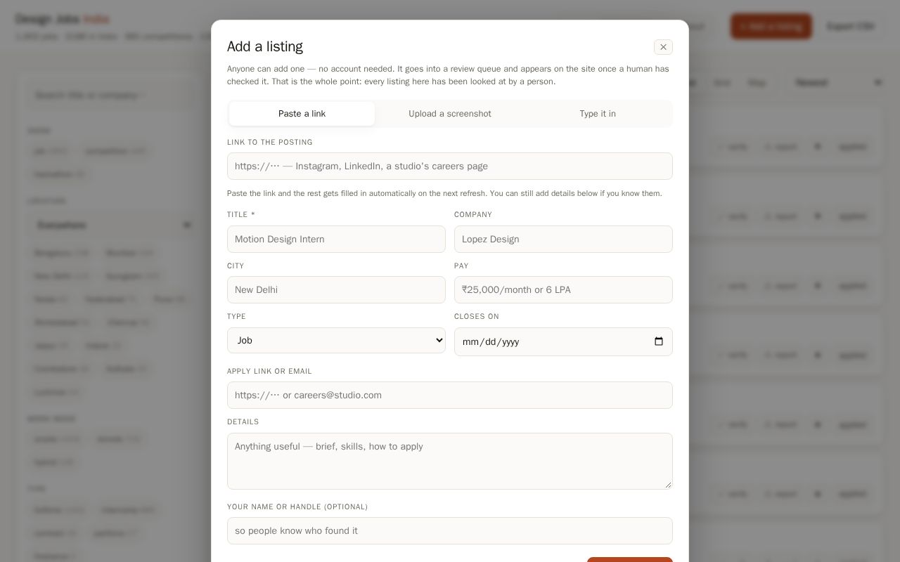 Preview of Design Jobs India