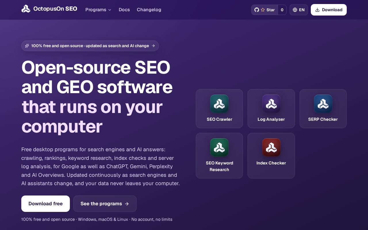 Preview of OctopusOnPageSEO
