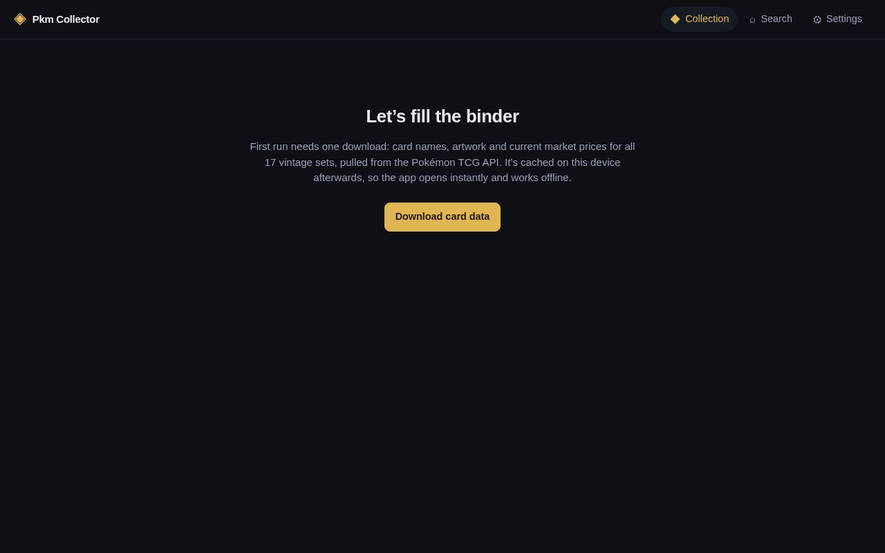Preview of Pkm Collector