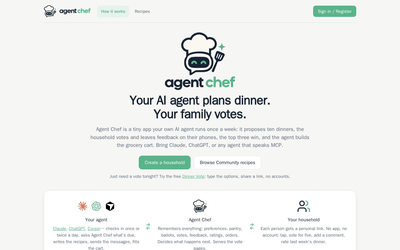 Preview of Agent Chef Mcp