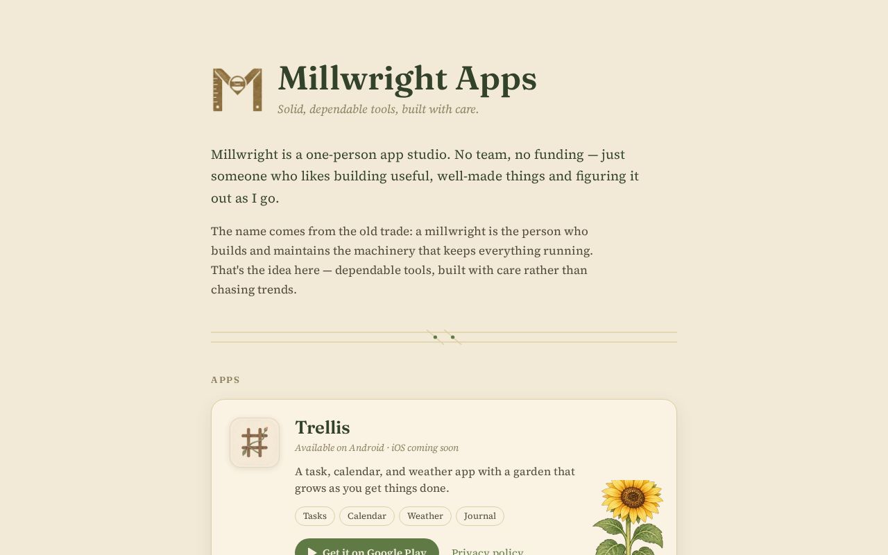 Preview of Millwrightapps Github Io