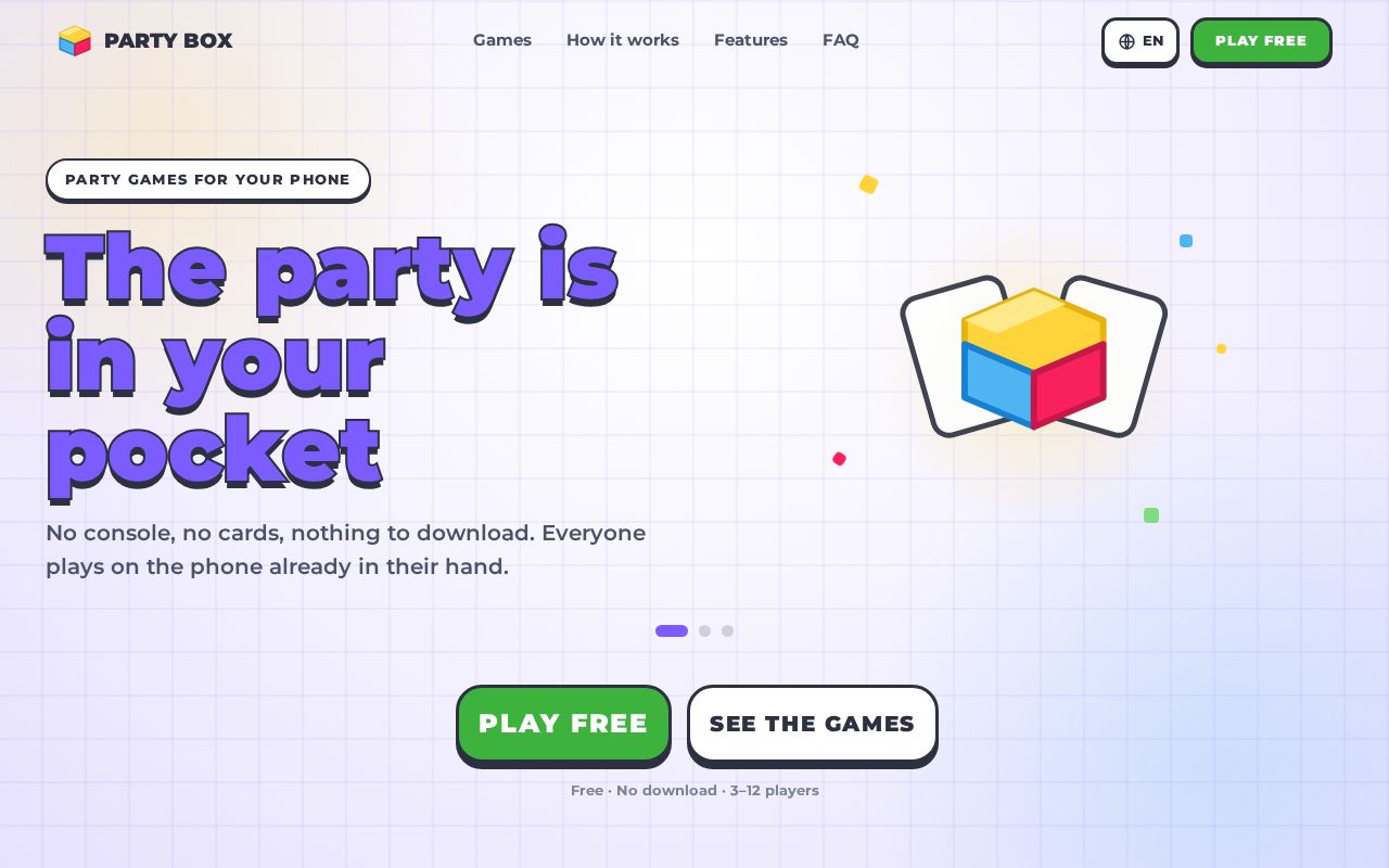Preview of Partybox Showcase