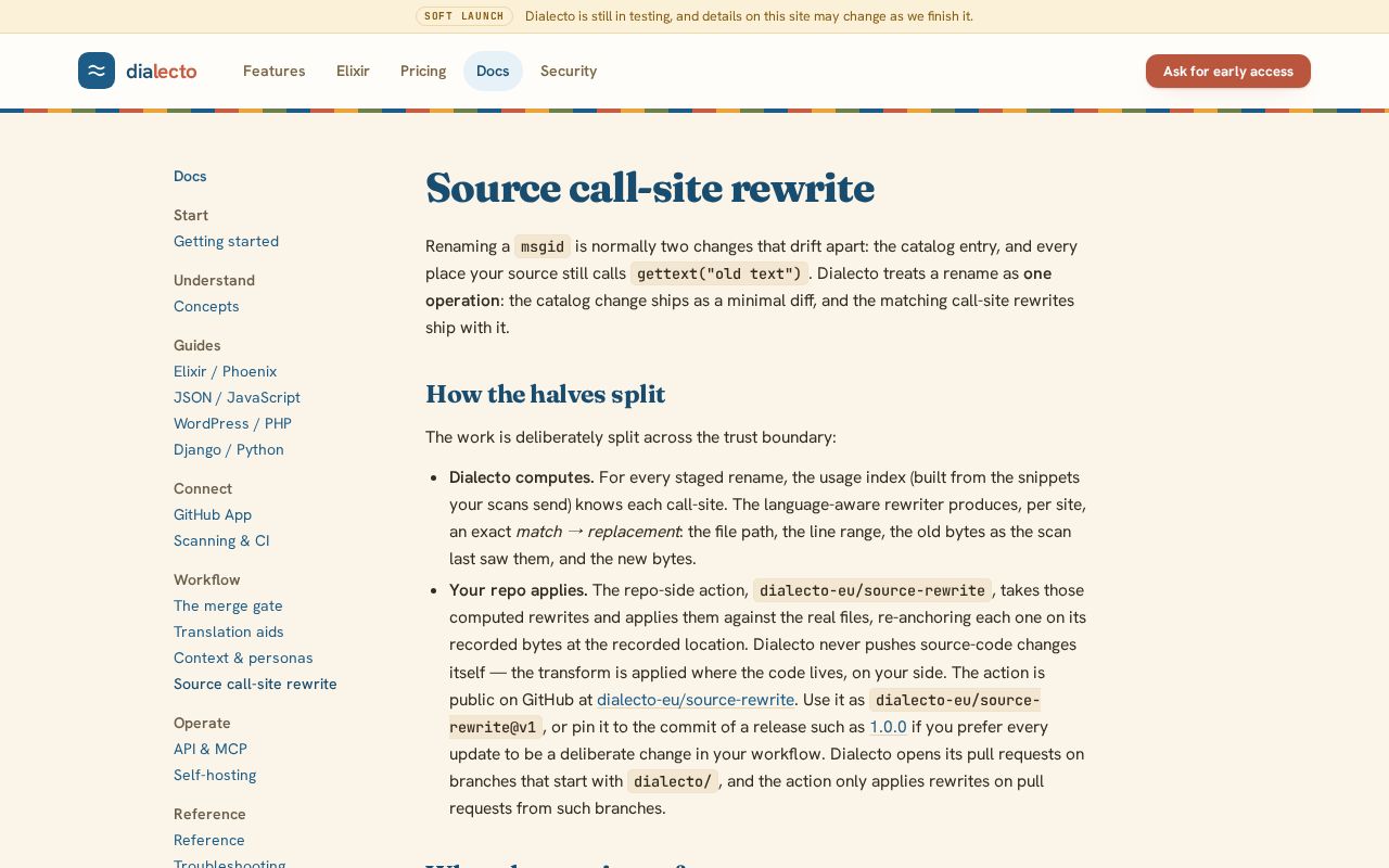 Preview of Source Rewrite