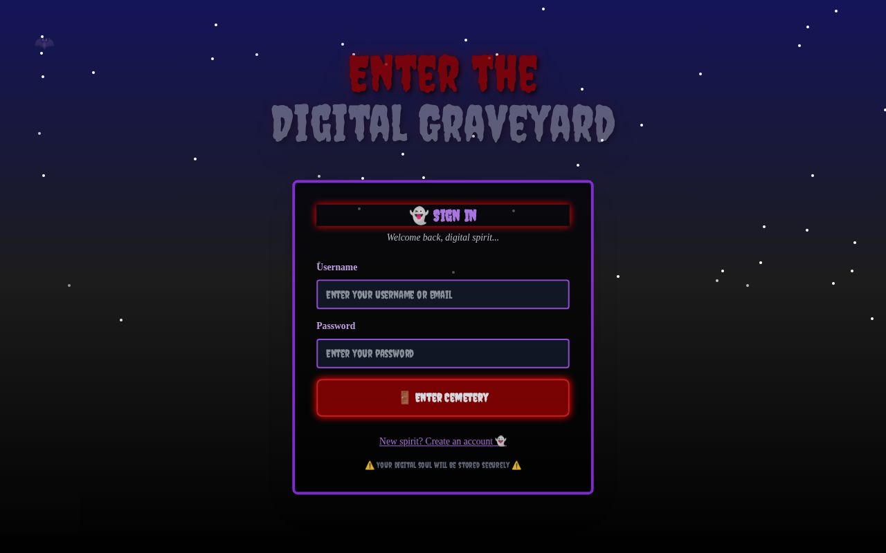Preview of The Digital Graveyard
