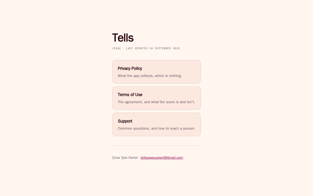 Preview of Tells Legal