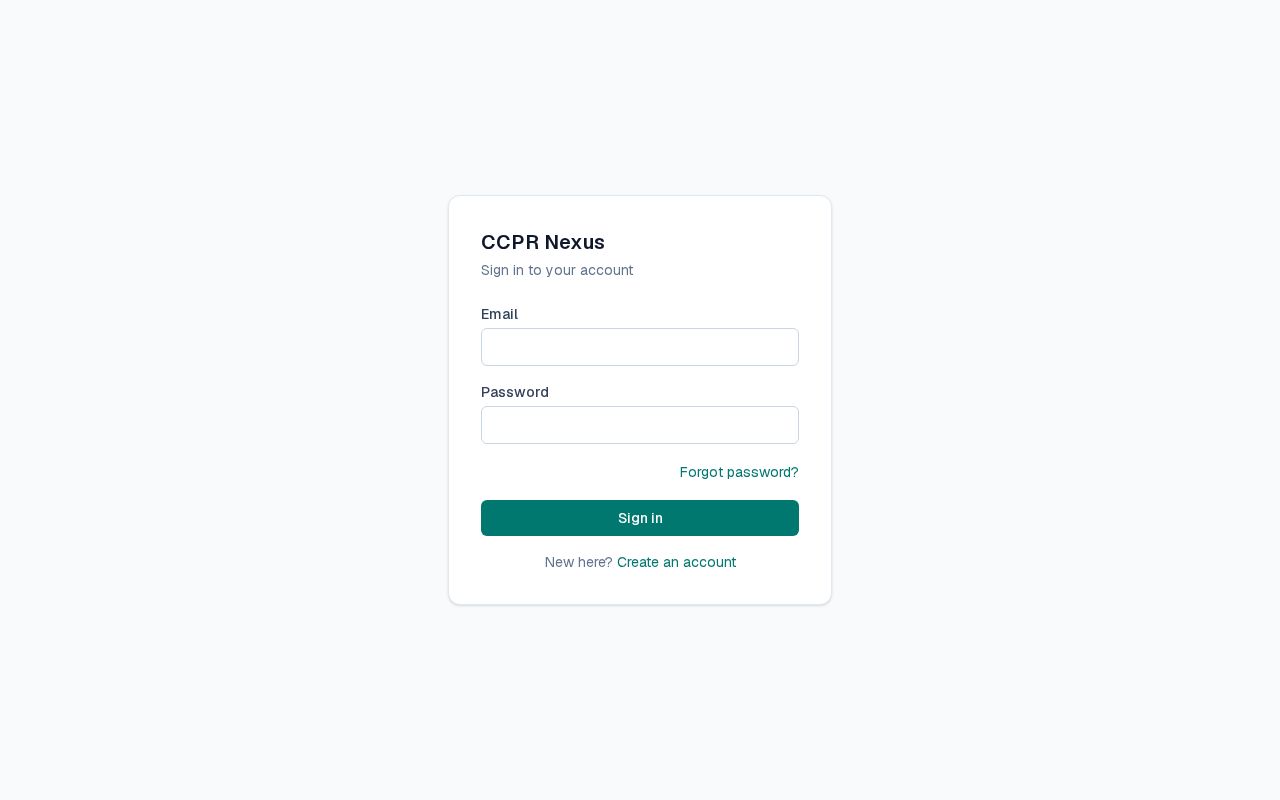Preview of Ccpr Nexus