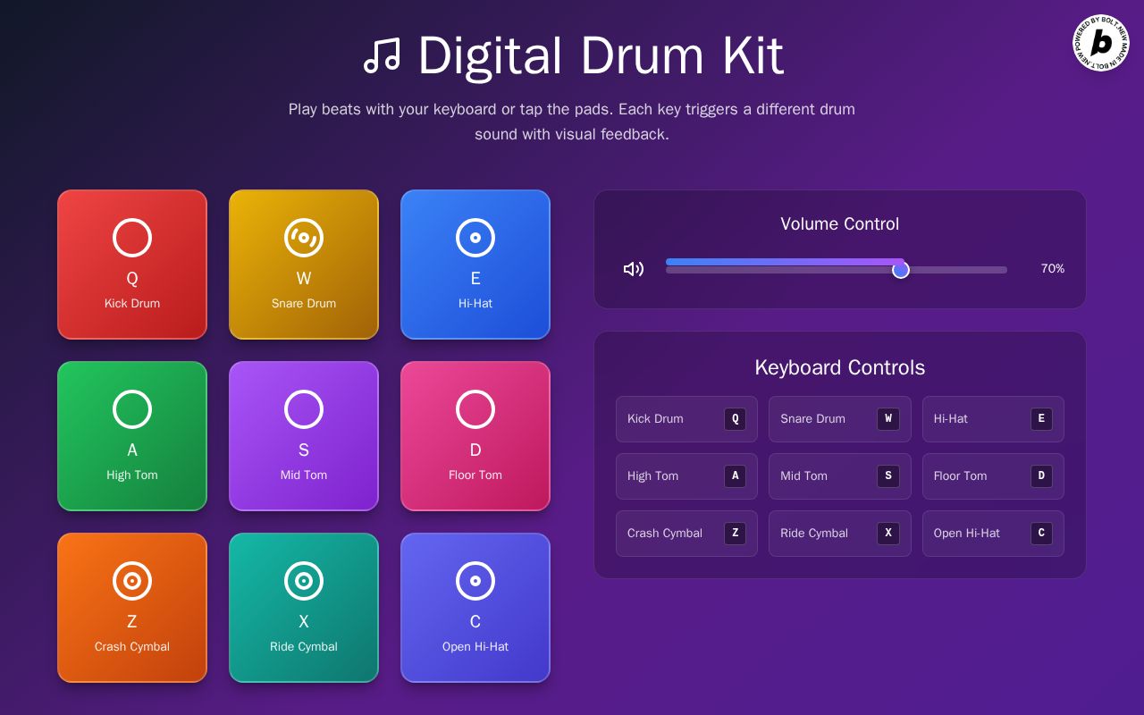 Preview of drum kit