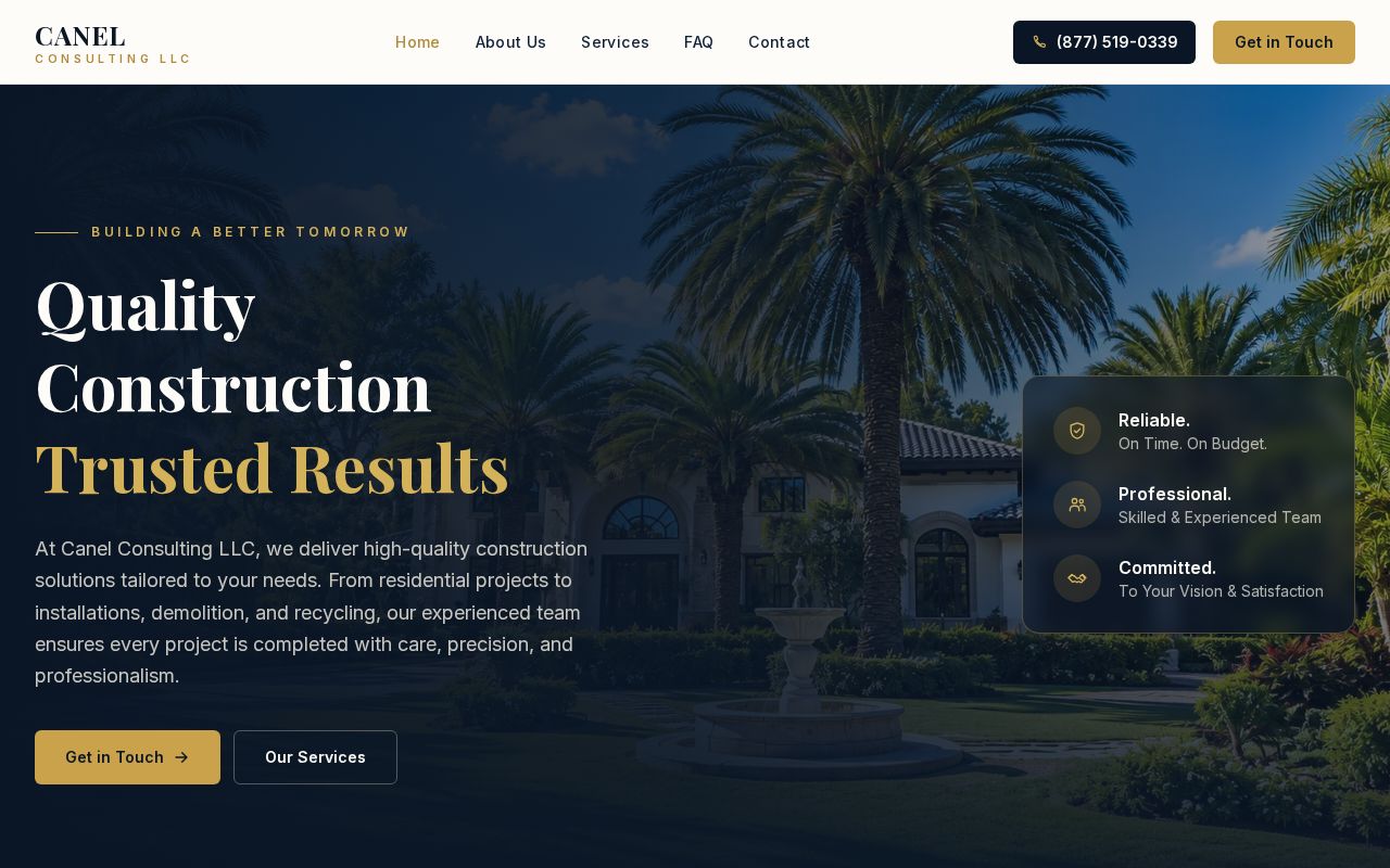 Preview of Canel Consulting Llc