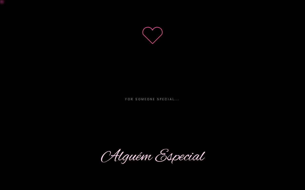 Preview of Alguém Especial ♡