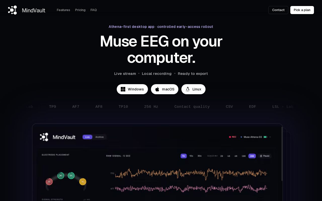 Preview of Muse Athena Protocol