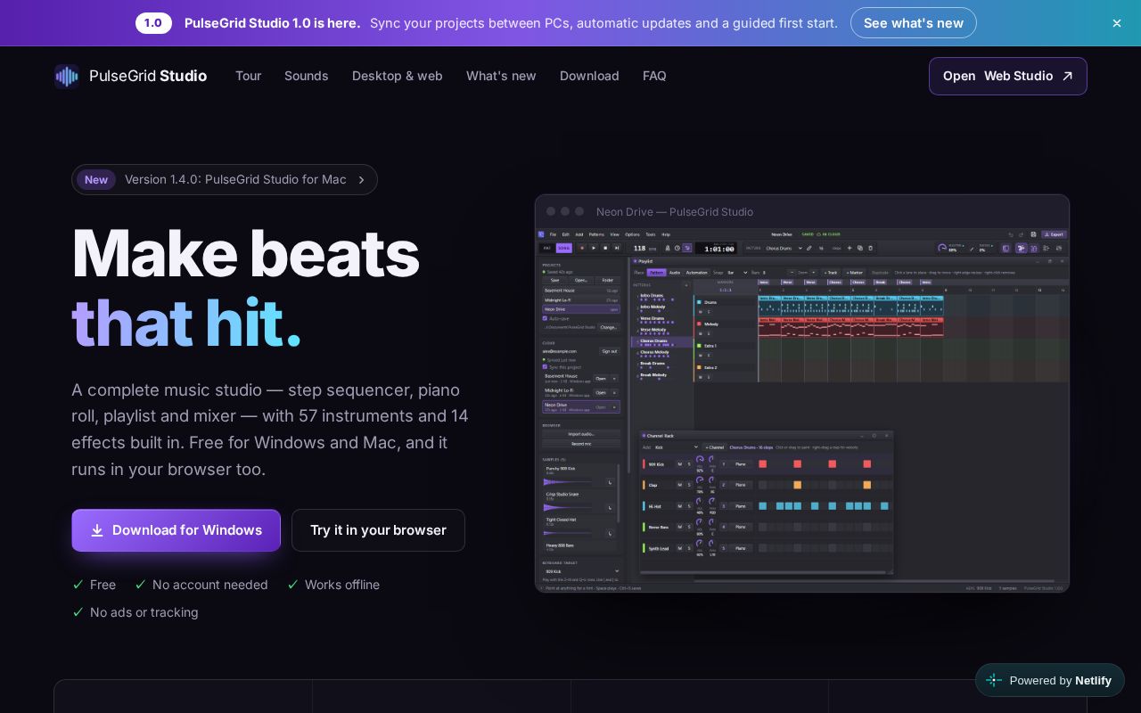 Preview of Pulsegrid Studio