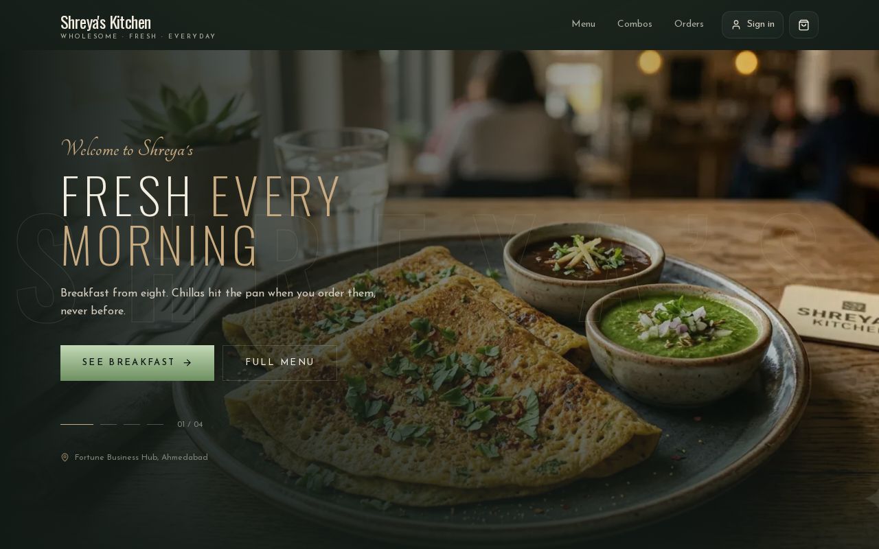 Preview of Shreyas Kitchen