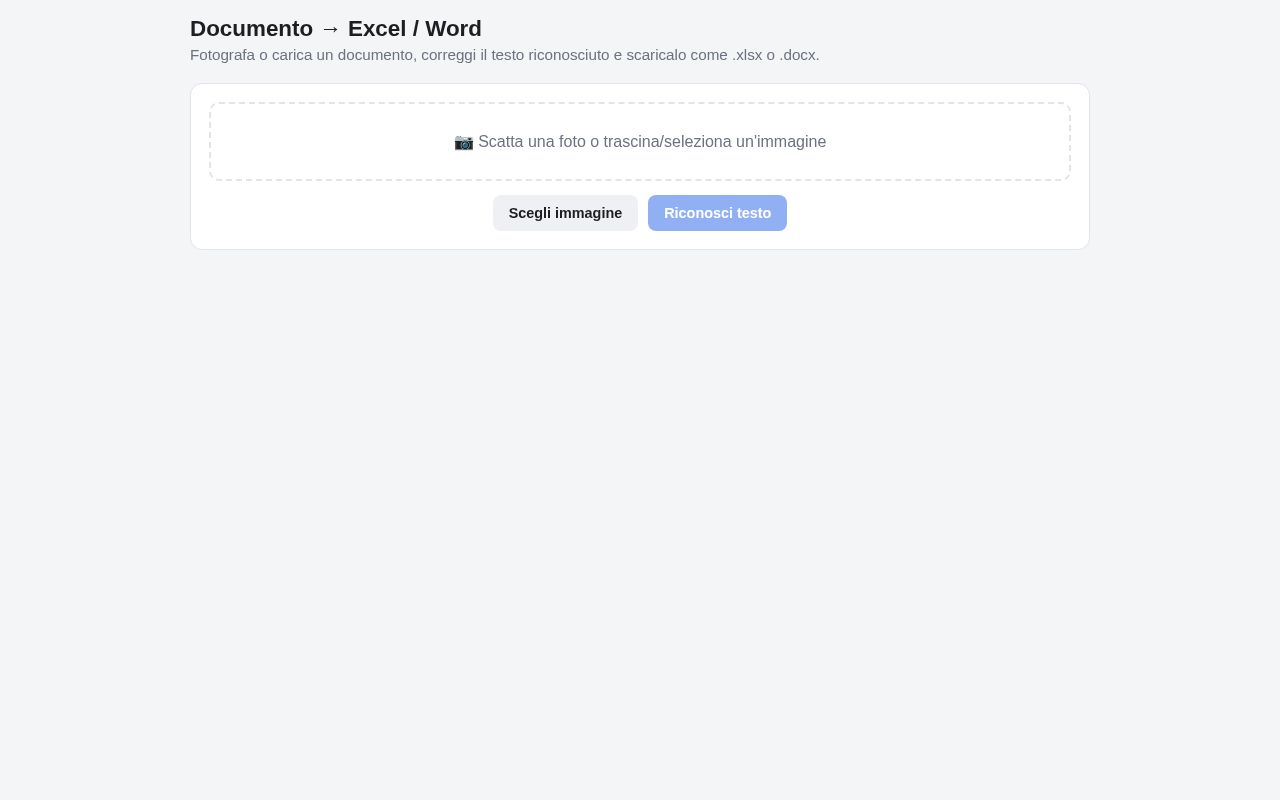 Preview of Scansione Documenti