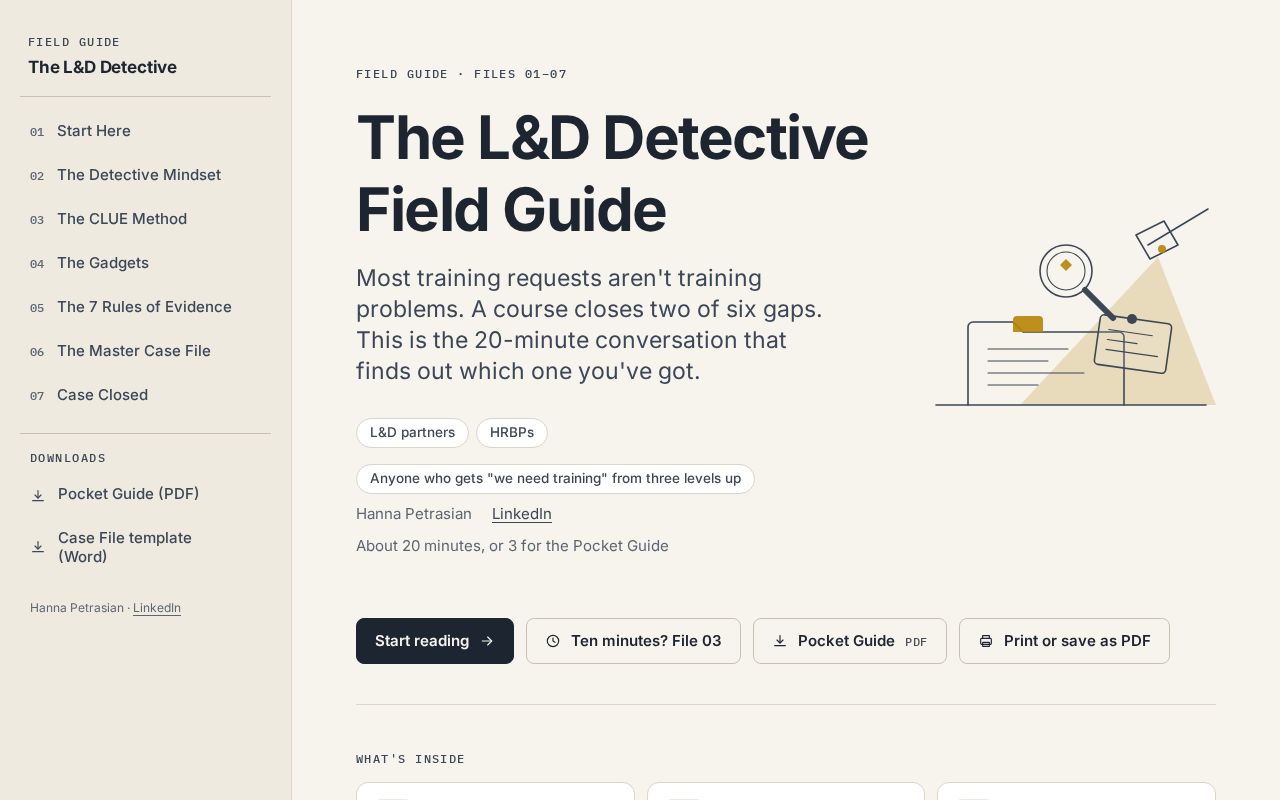 Preview of Ld Detective
