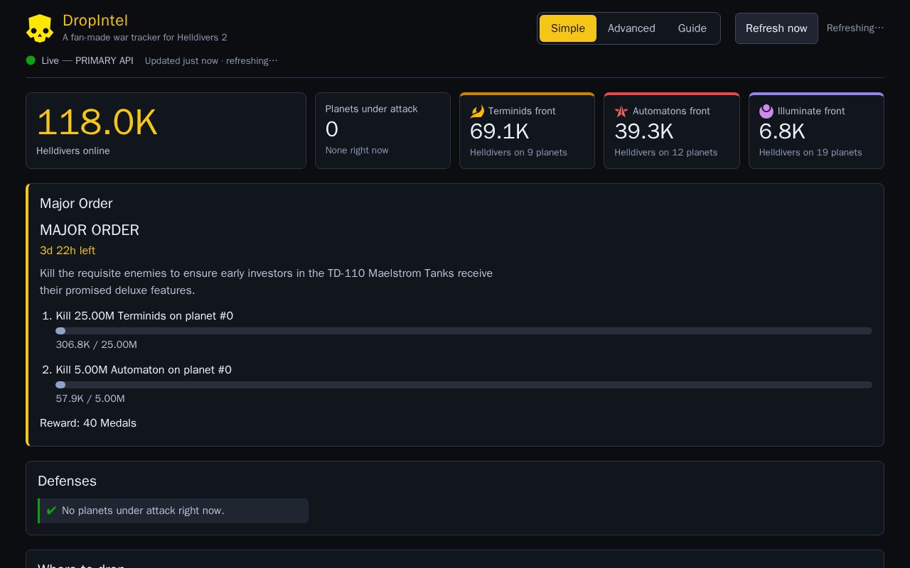 Preview of DropIntel