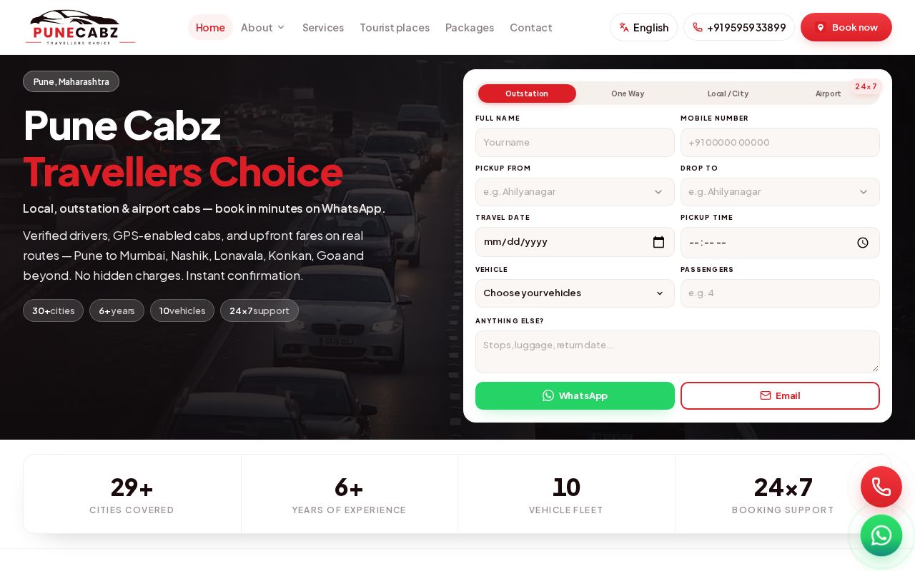Preview of Pune Cabz