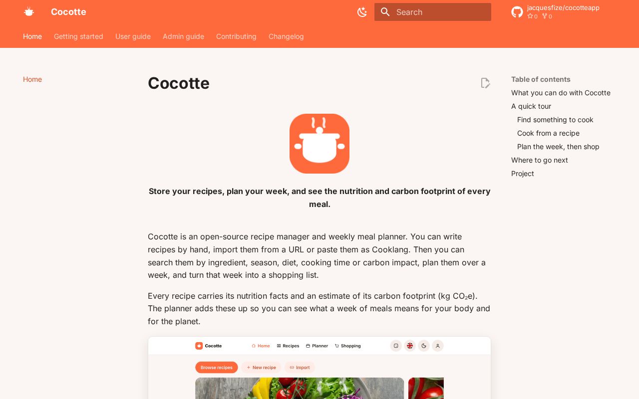 Preview of Cocotteapp