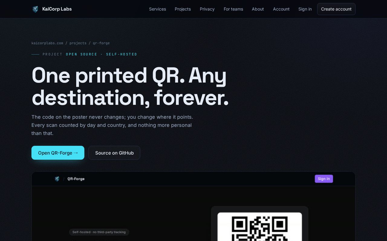 Preview of Qr Forge