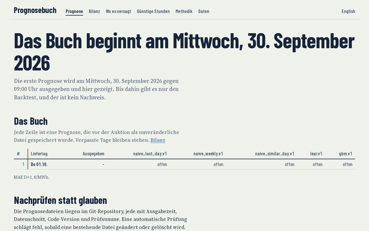 Preview of Prognosebuch