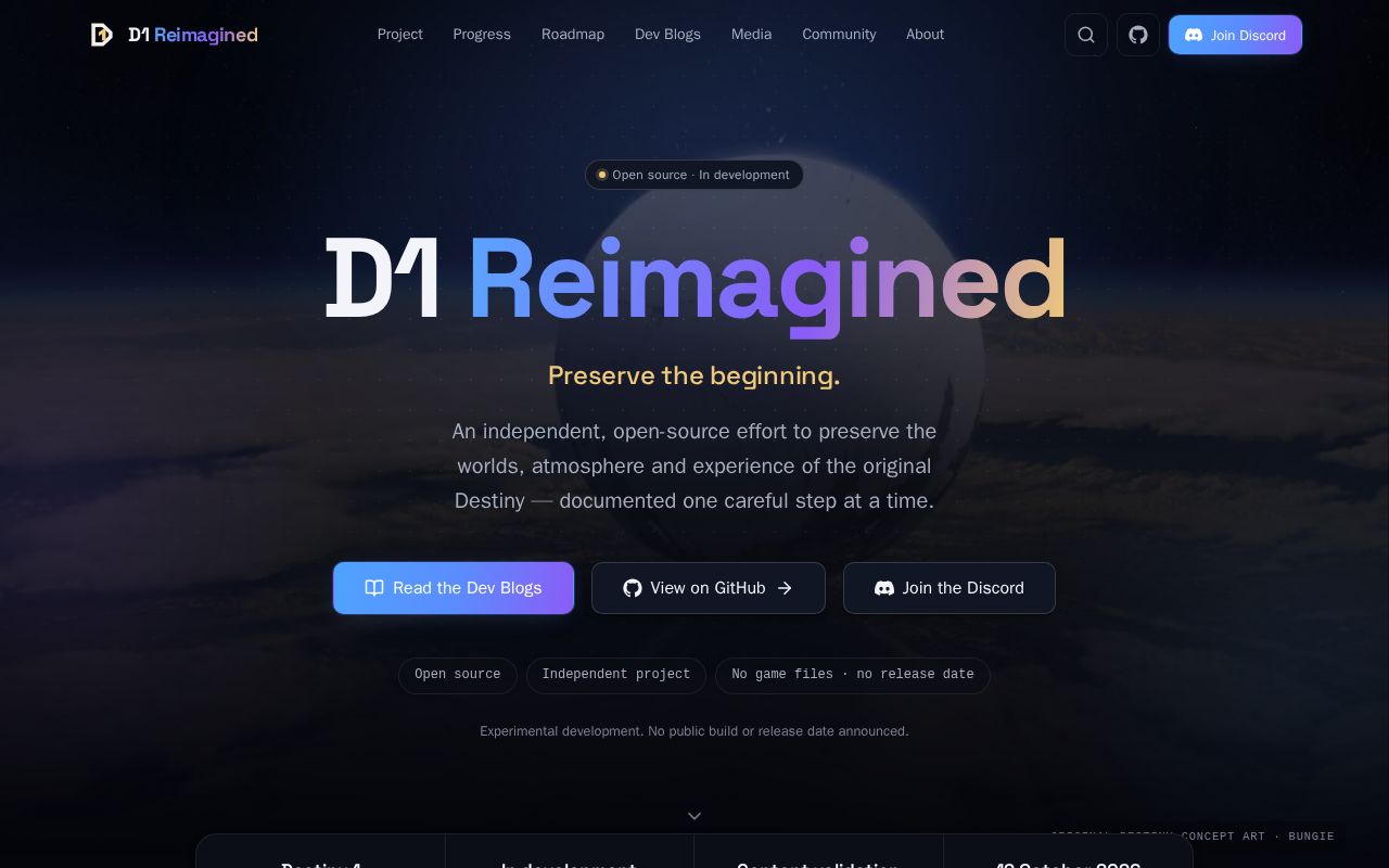 Preview of D1reimagined Source