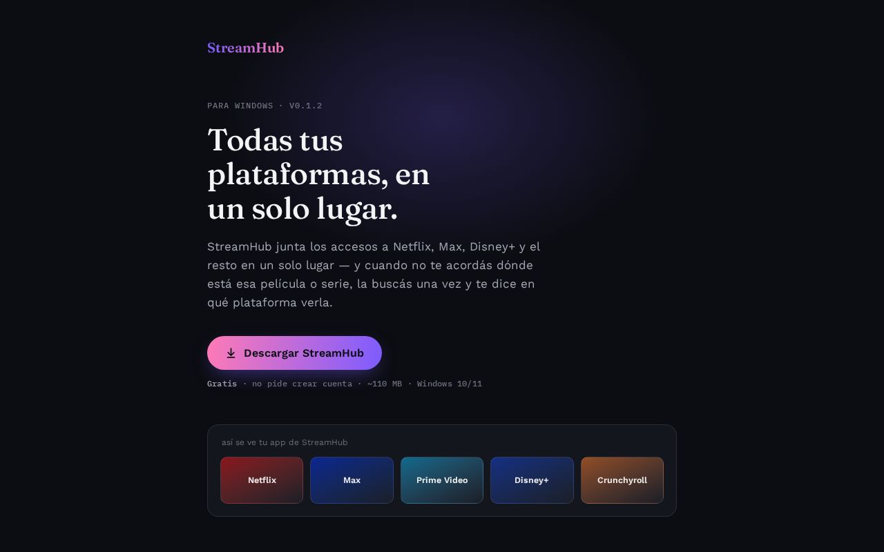 Preview of Streamhub