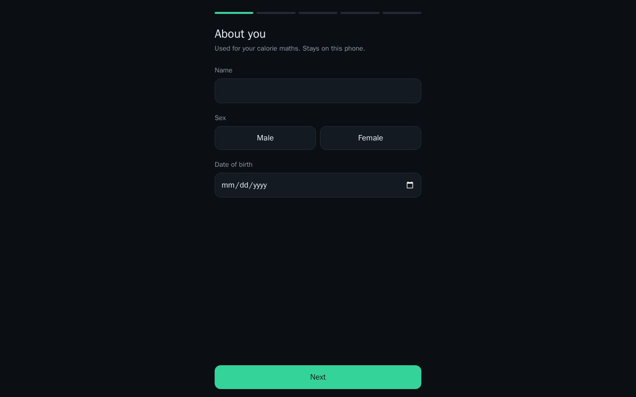 Preview of Fitness App