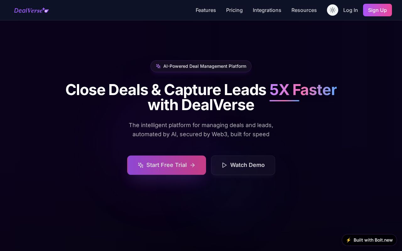 Preview of DealVerse
